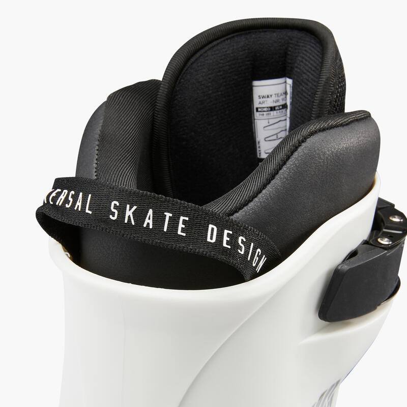 Inline Skates Inliner Aggressive USD SWAY Erwachsene schwarz/weiß