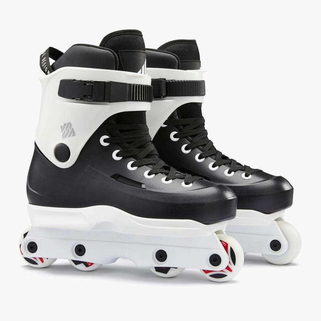 Adult Aggressive Inline Skates USD Sway - Black/White