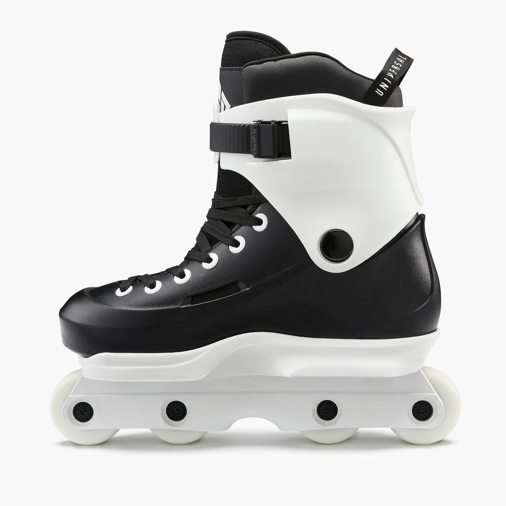 Adult Aggressive Inline Skates USD Sway - Black/White