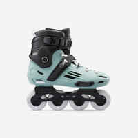 Patines Línea Mujer y Hombre Oxelo Freeride Hardboot MF500 Caqui