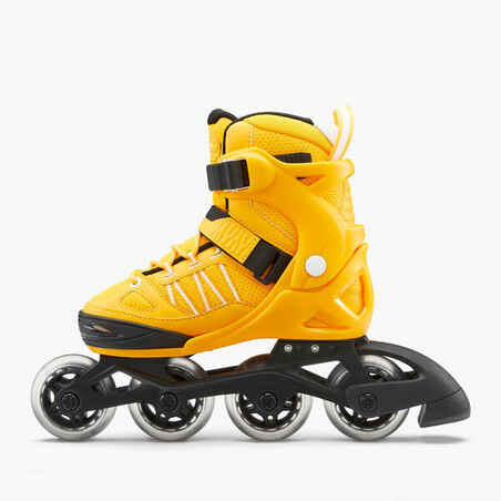 Kids' Inline Fitness Skates Fit 5 Jr - Yellow