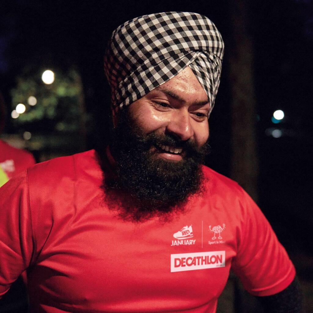 Red January Stretch Cotton Fitness T-Shirt