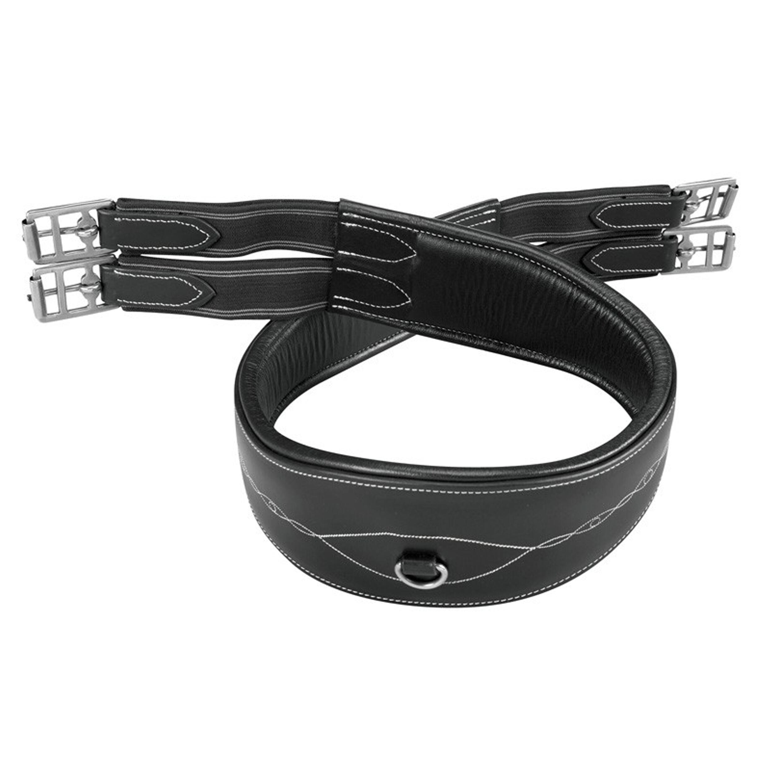 Horse and Pony leather girth - Romeo black