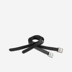 Etrivières équitation cuir Enfant et Adulte - Schooling marron