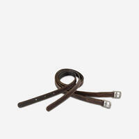 Schooling Child/Adult Horse Riding Stirrup Leathers - Brown