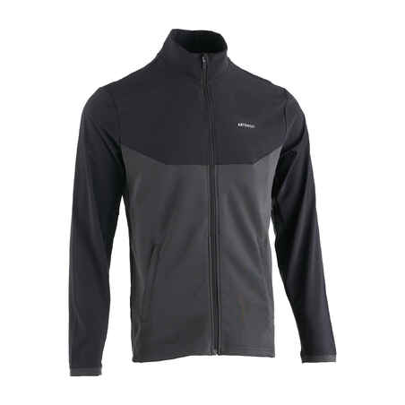 Men's Tennis Jacket Essential - Black/Grey