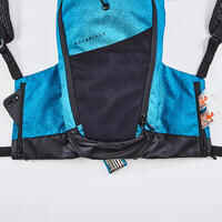 Mountain Bike Hydration Backpack Explore 7L/2L Water - Turquoise Blue