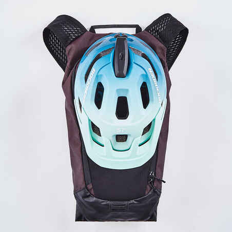 Hidratacijos kuprinė „Explore 7L/2L Water“ kalnų dviratininkams, slyvų spalvos