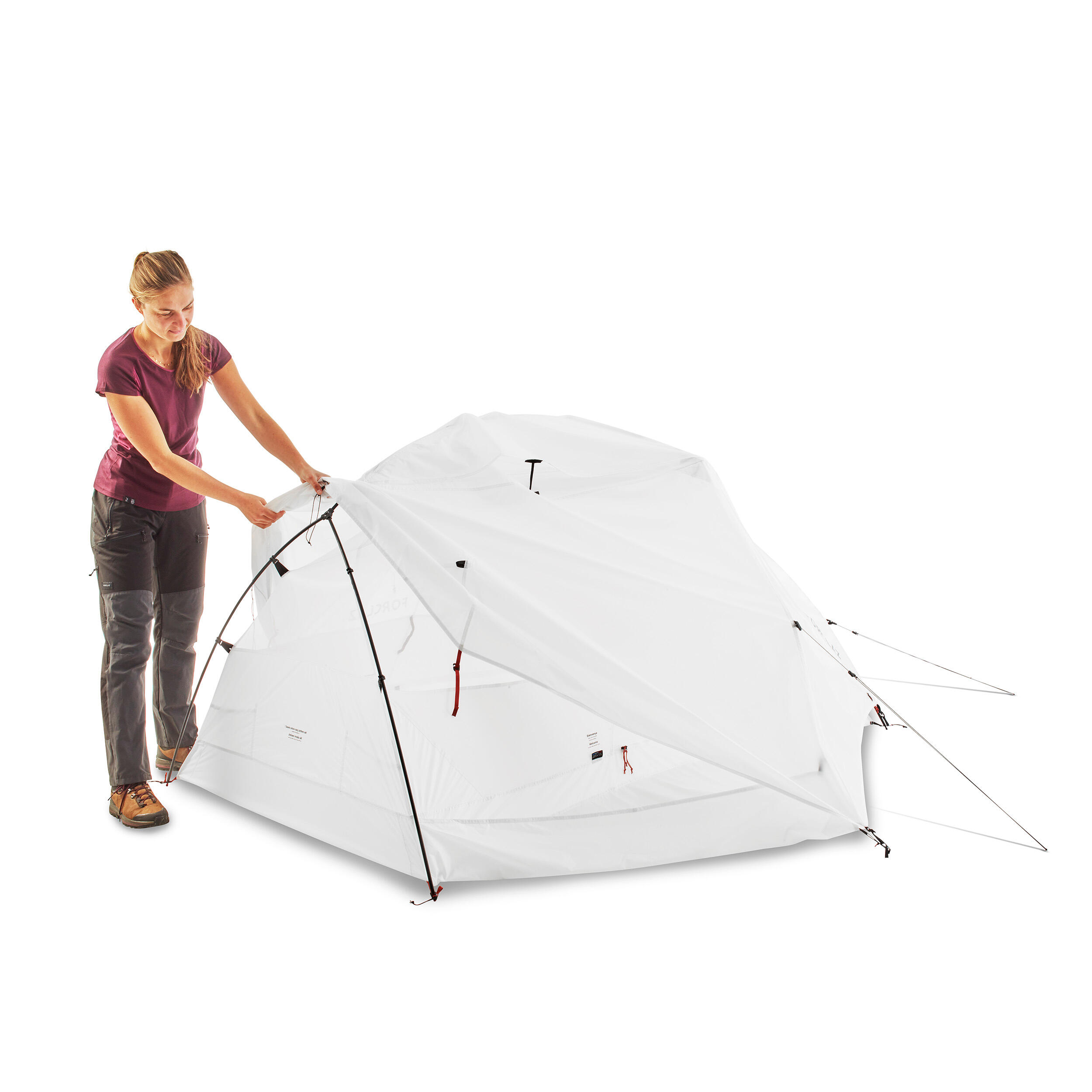 CAMPING TENT FORCLAZ MT 900 2 PERSONS 