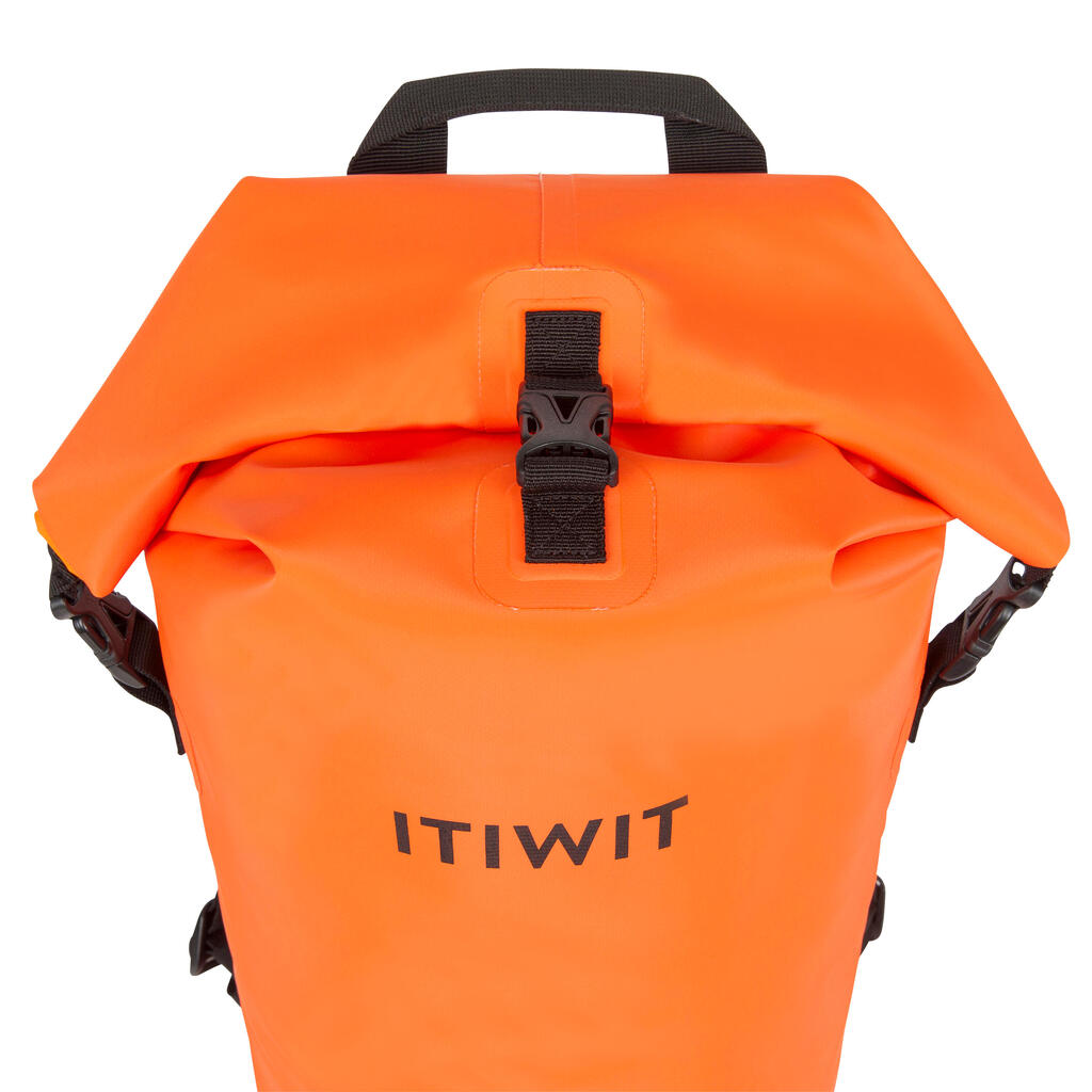 Bolsa seca impermeable con capacidad de 30 litros Itiwit naranja
