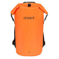 Waterproof bag IPX6 30 L orange