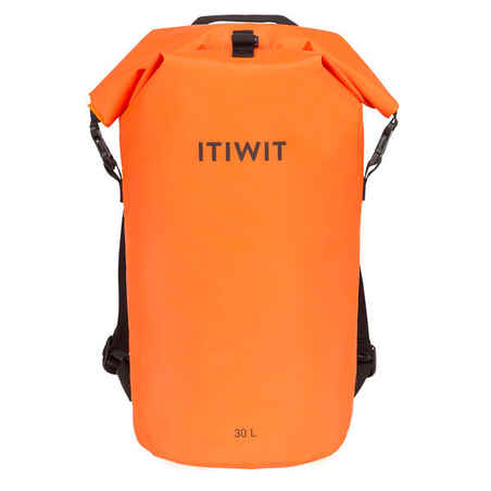 Waterproof bag IPX6 30 L orange