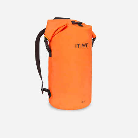 Oranžna vodotesna torba (30 l) 
