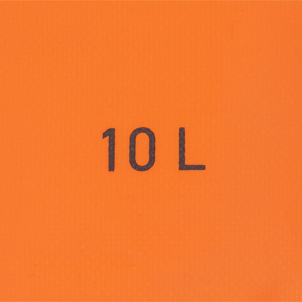 WATERPROOF DRY BAG 10L - ORANGE