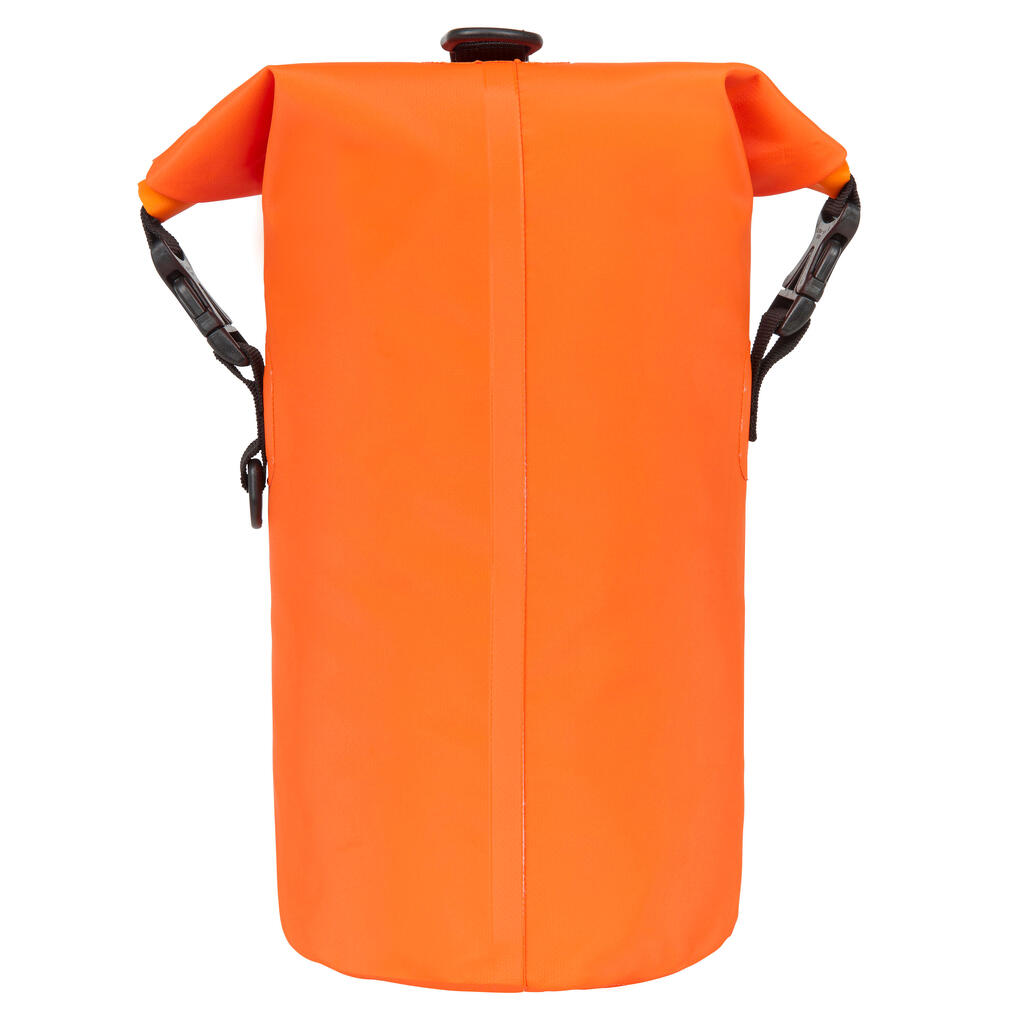 Neperšlampantis krepšys, 10 l talpos, oranžinis