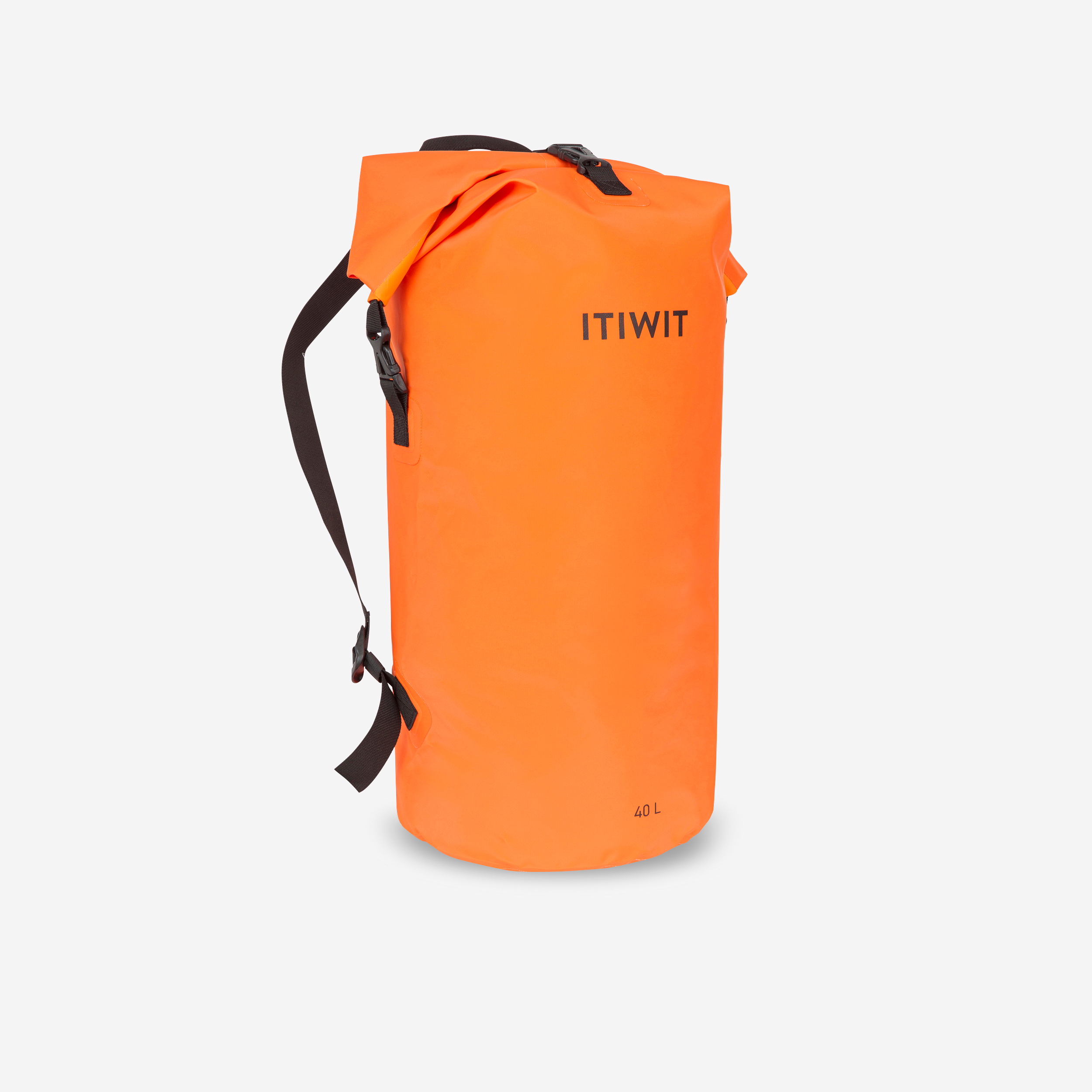 Sac étanche IPX6 40L orange pour les clubs et collectivités