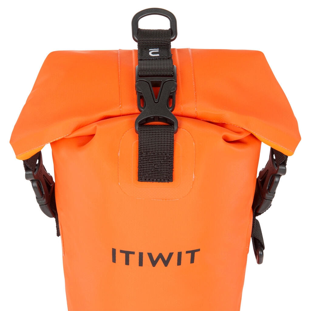 Ūdensnecaurlaidīga sausuma soma, 5 l, oranža