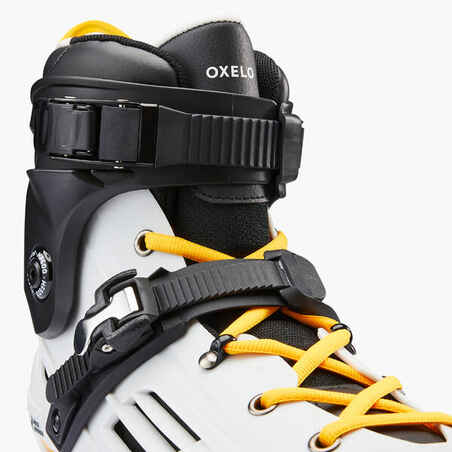 Patines Línea Mujer y Hombre Oxelo Freeride Hardboot MF500 Gris