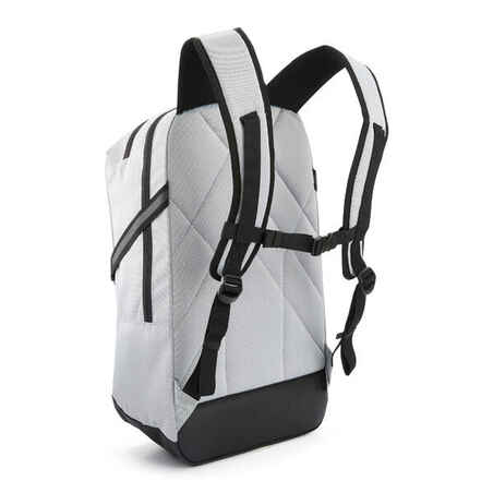 Mochila impermeable patines Oxelo BP100 20 L Blanca