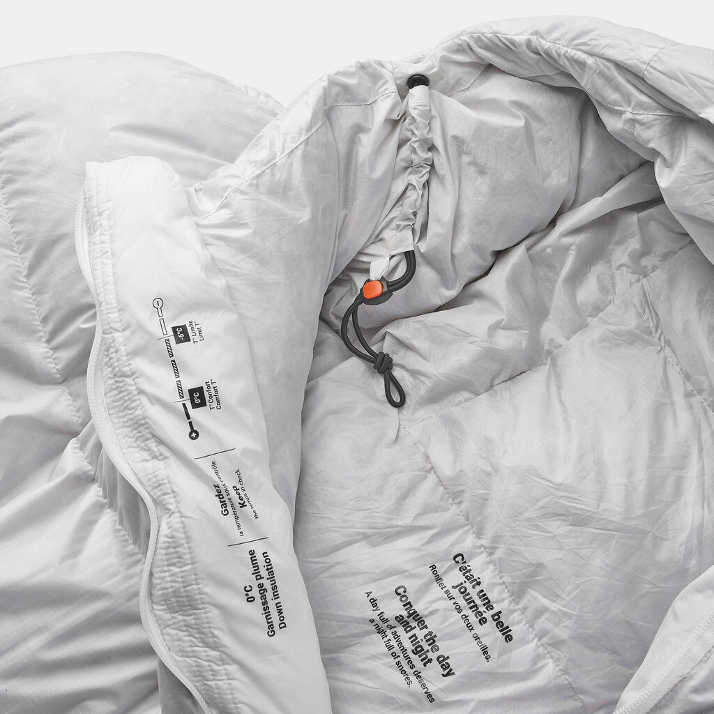 Trekking Sleeping Bag - MT900 0°C - Down - Minimal Editions