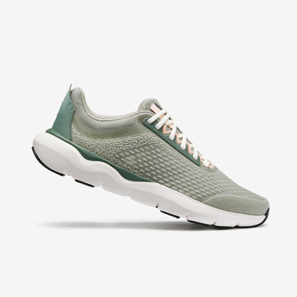Tenis de Running para mujer Kalenji Jogflow 500.1 verde claro