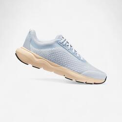 Hardloopschoenen voor dames Jogflow 500.1 grijs en beige