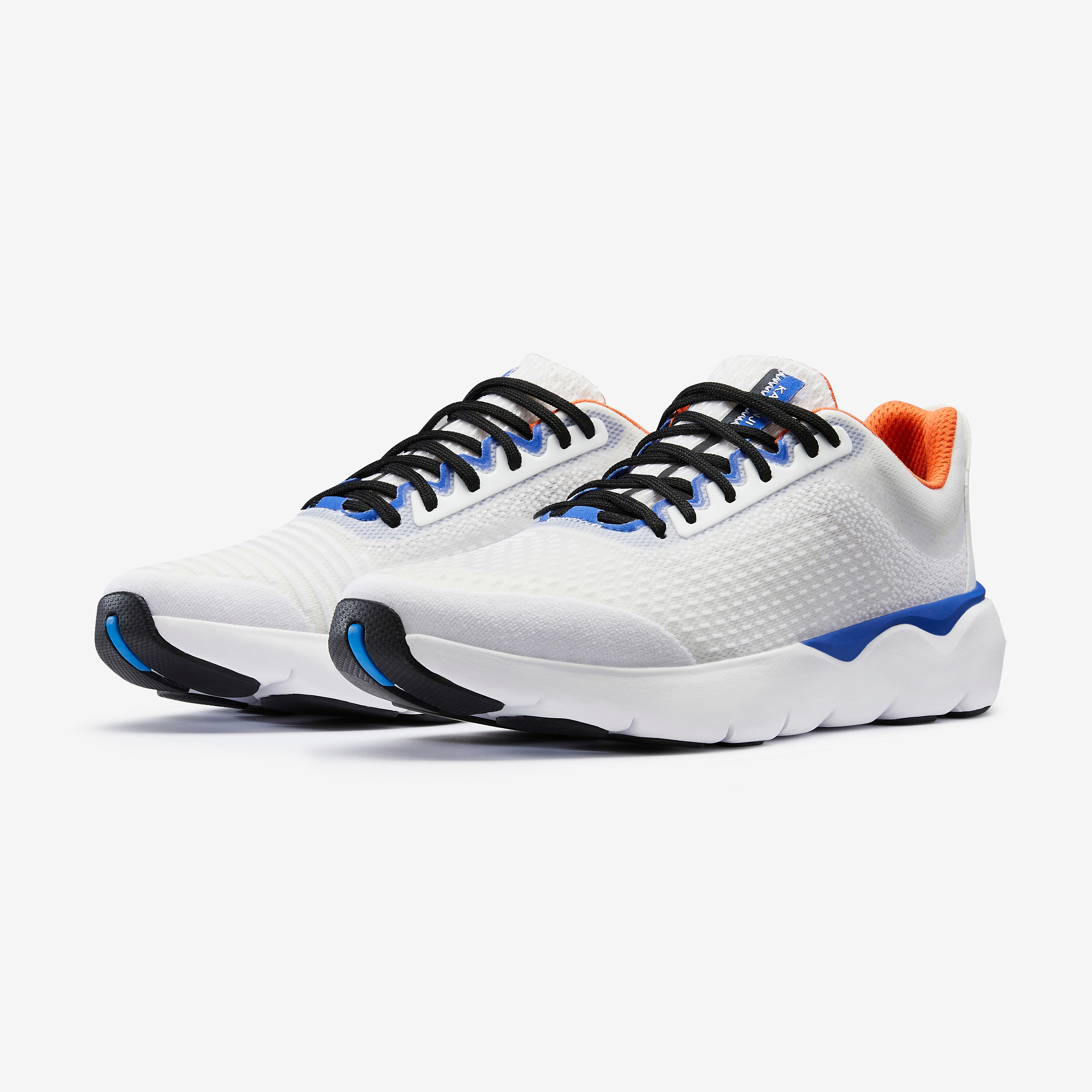 Chaussures de course homme - Jogflow 500.1 blanc/bleu - KALENJI