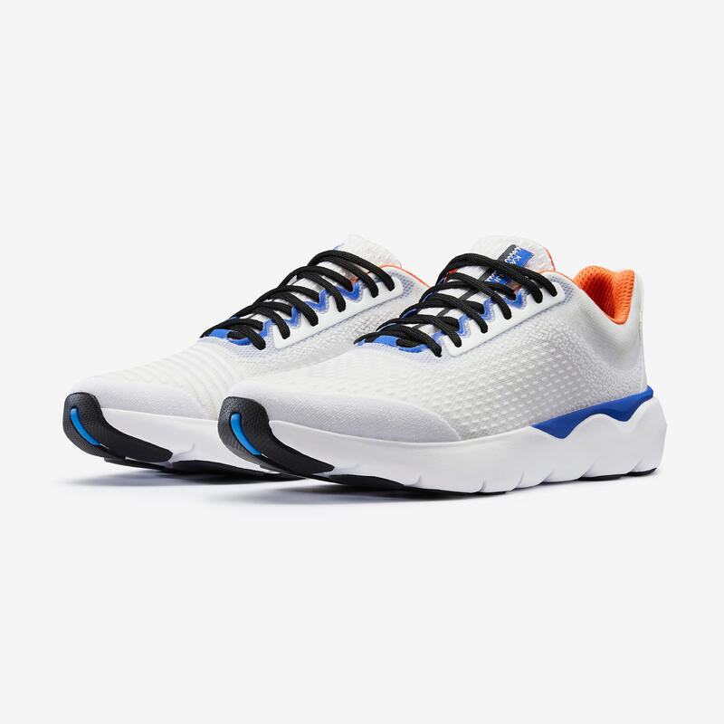 Hardloopschoenen voor heren Jogflow 500.1 wit blauw rood