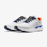 Zapatillas Running JF 500.1 Hombre Blanco/Azul/Rojo