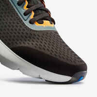 נעלי ריצה לגברים JOGFLOW 500.1 - אפור כהה וצהוב