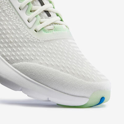 CHAUSSURES de running homme JOGFLOW 500.1 vert clair et blanc cassé