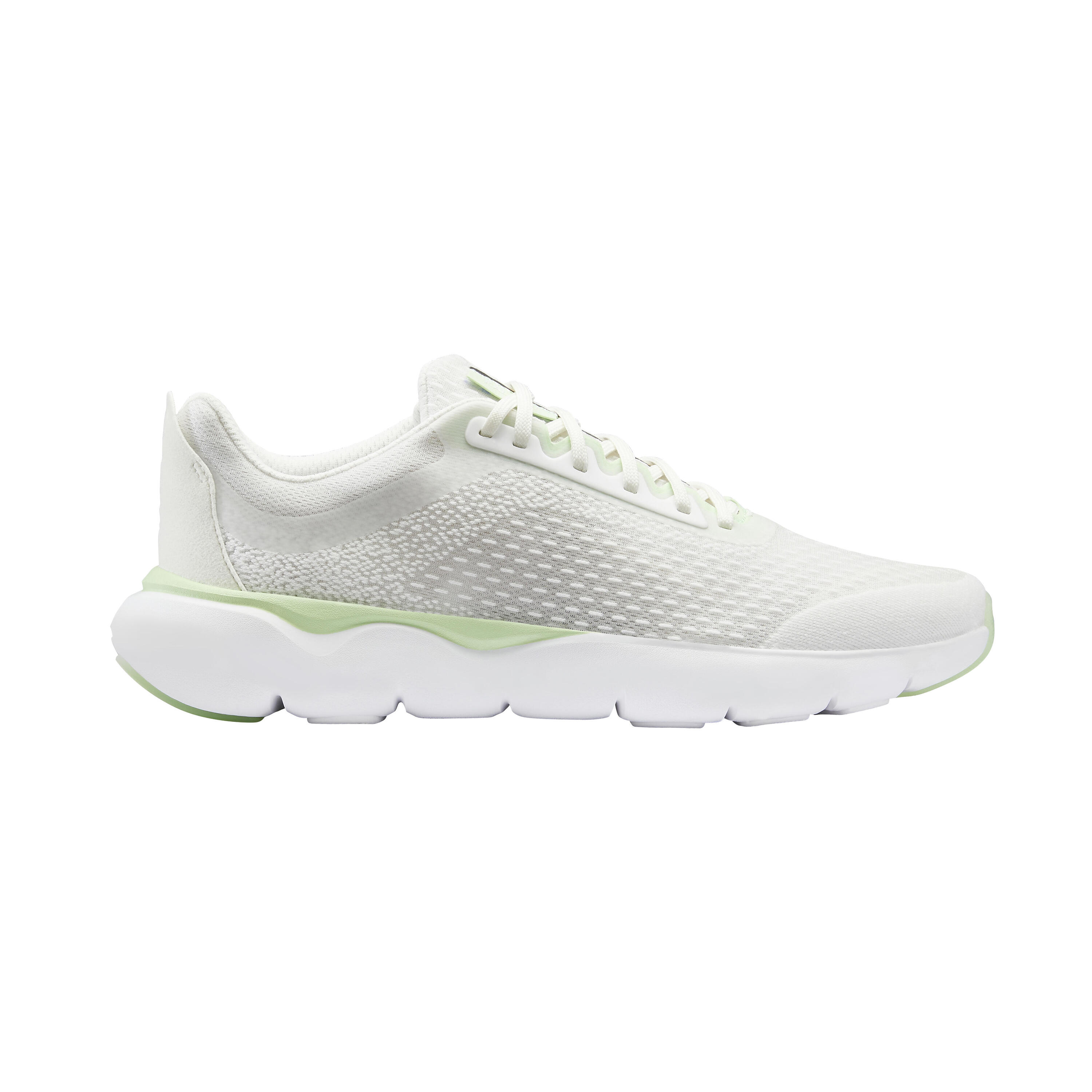 JOGFLOW 500.1 Men's running shoes - Light Green and Off-White 13/13