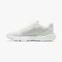 JOGFLOW 500.1 Men's running shoes - Light Green and Off-White