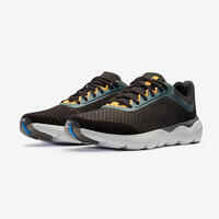 JOGFLOW 500.1 Men's Running Shoes -Dark Grey and Yellow