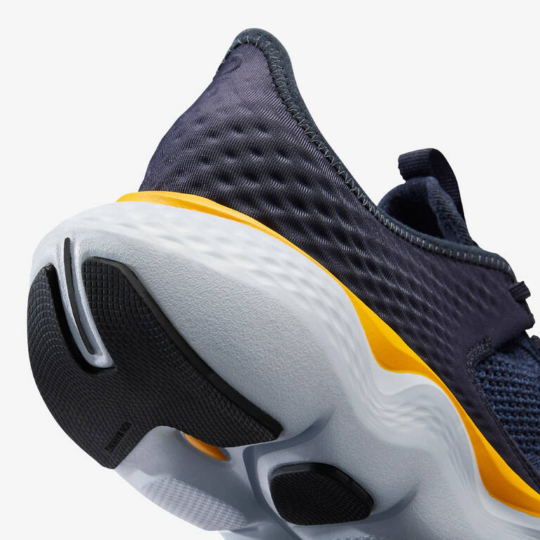 Sepatu Lari Pria JOGFLOW 500K.1 - Navy/Kuning