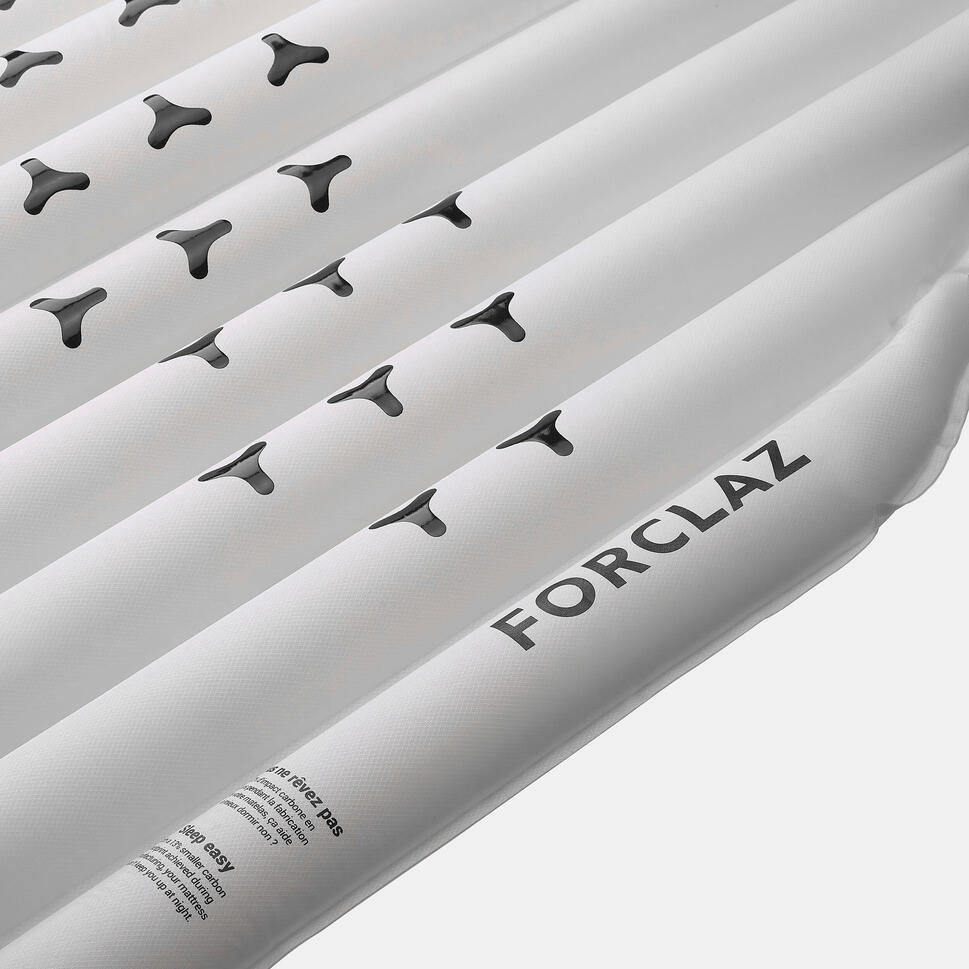 Inflatable trekking mattress MT500 air XL 195 x 60 cm Minimal