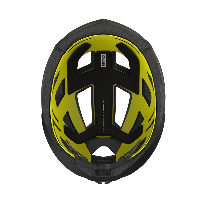 Casco bicicleta carretera adulto Roadr 500 MIPS Caqui