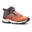 Waterdichte schoenen voor bergwandelen dames MH500 mid sepia