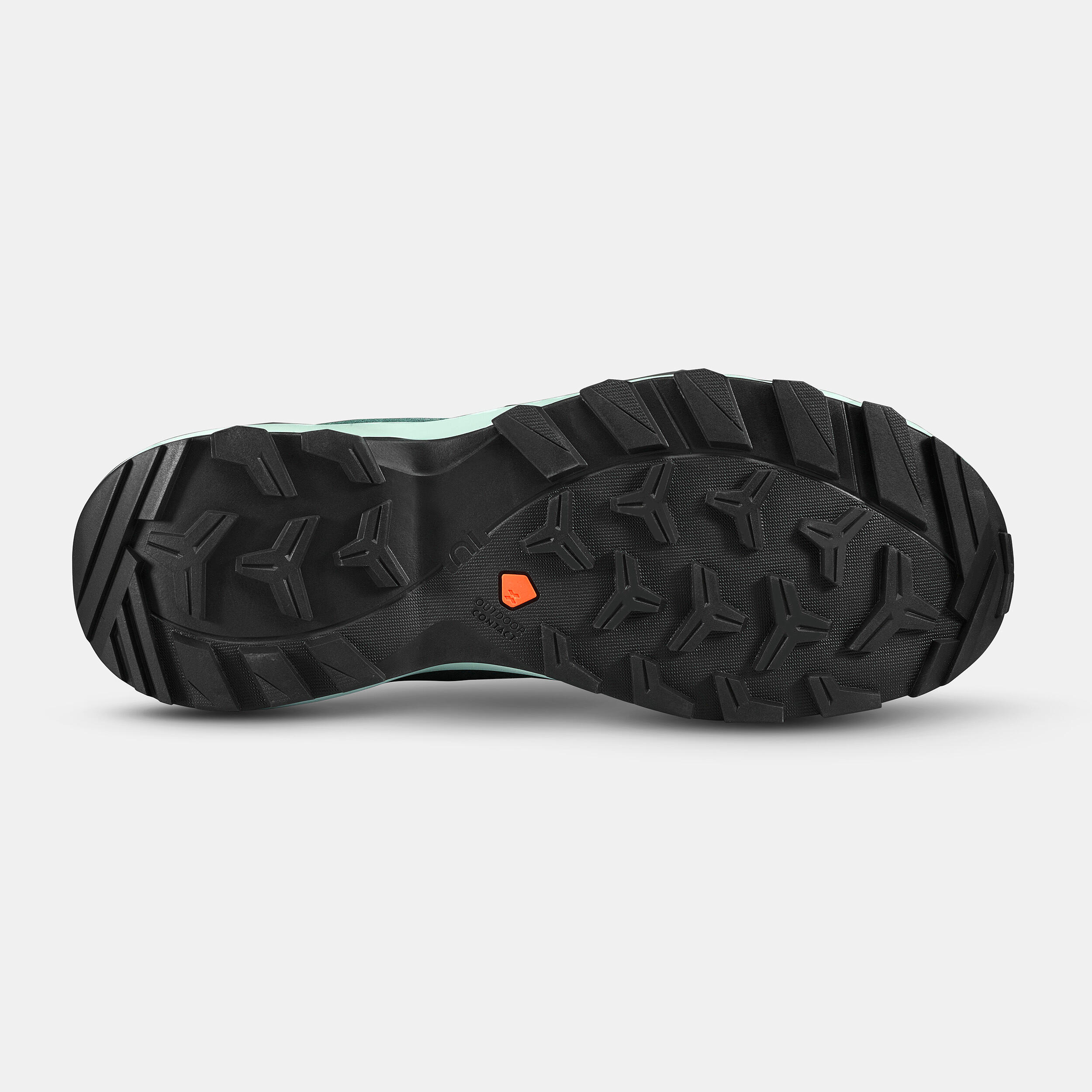 Women’s Waterproof Hiking Boots - MH 500 Green - QUECHUA