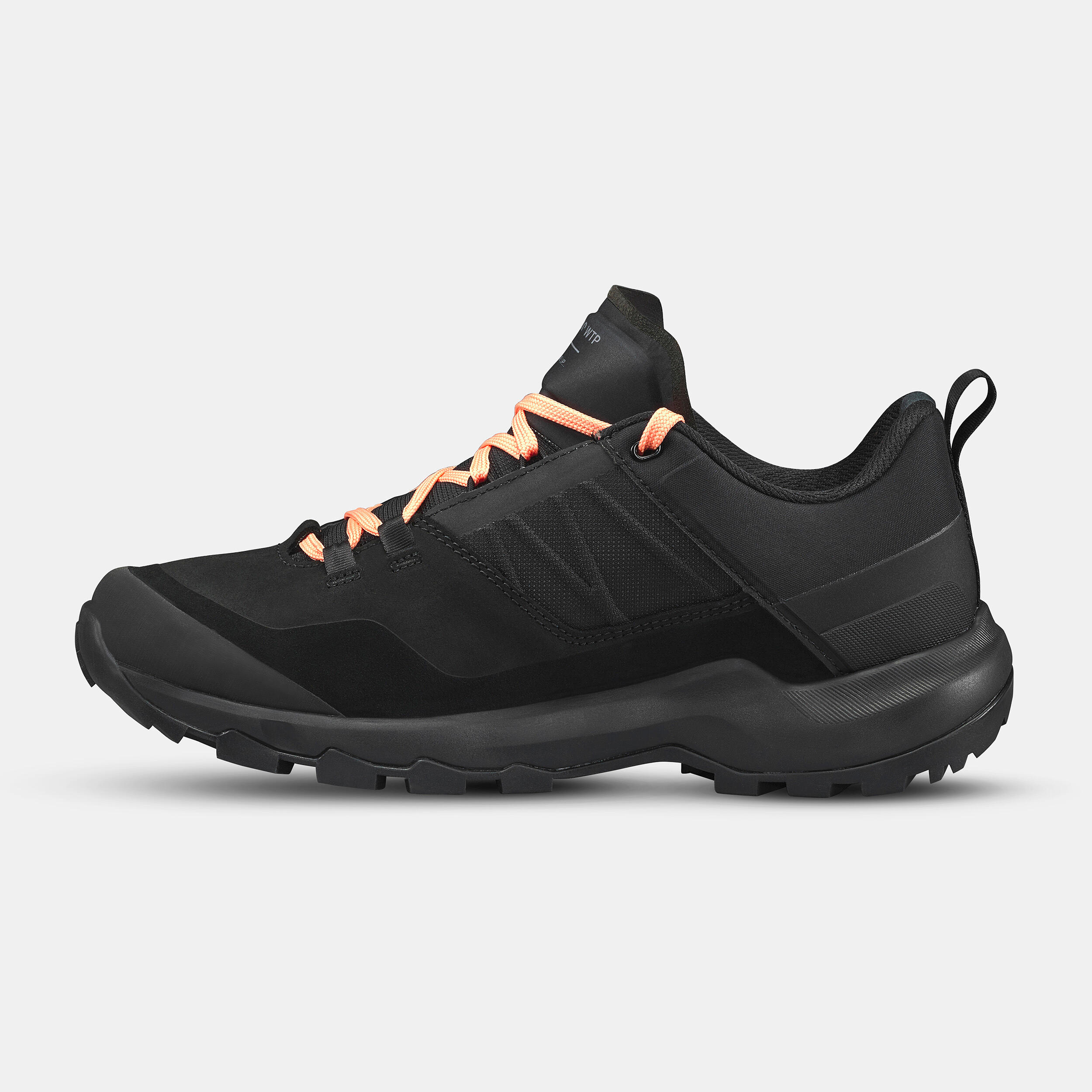 Waterdichte schoenen voor bergwandelen voor dames MH500 zwart 3/9