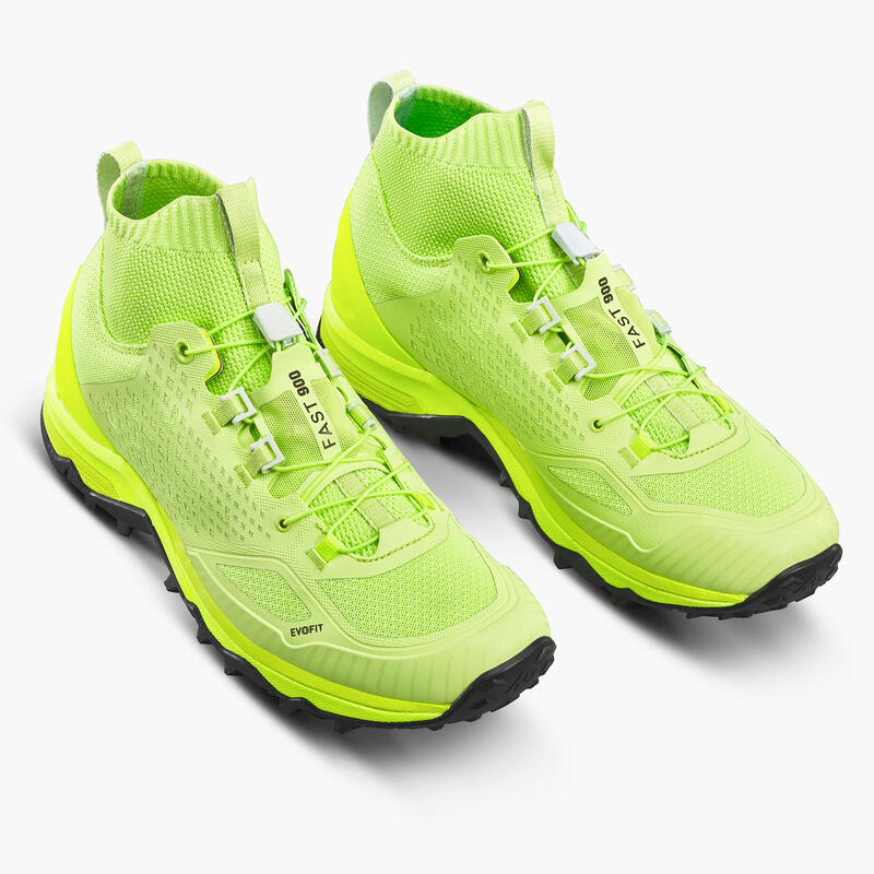 Chaussures ultra légères de randonnée rapide homme FH900 Jaune