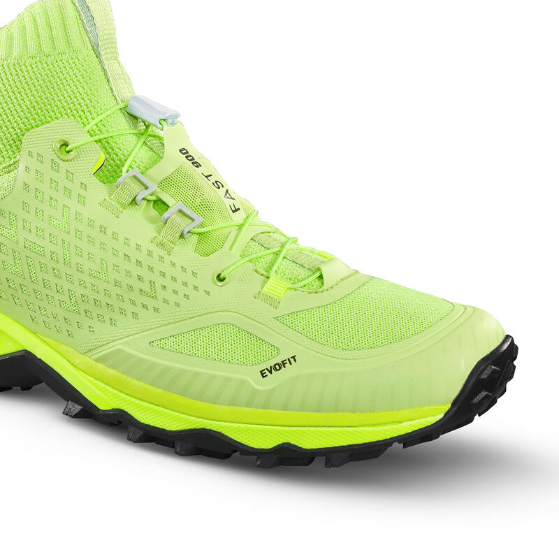 Chaussures ultra légères de randonnée rapide homme FH900 Jaune
