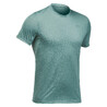 Men Hiking Quick Drying T-Shirt MH500 Green