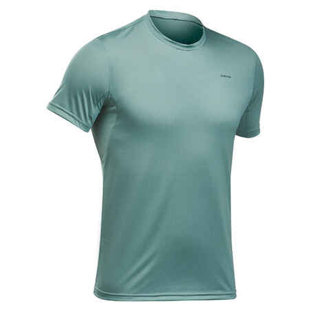 Men's Recycled Synthetic Short-Sleeved Hiking T-Shirt  MH100