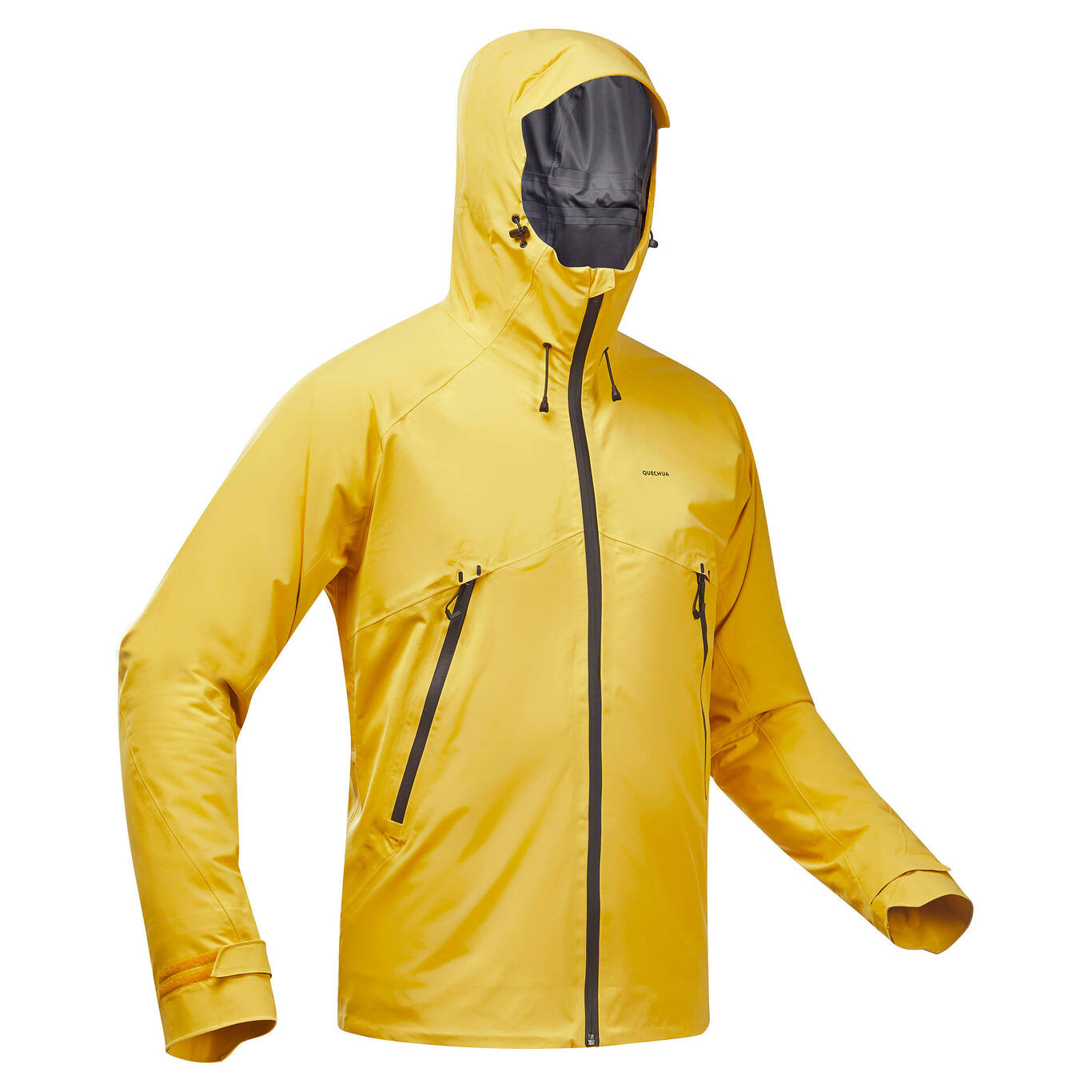 Men's Hiking Lightweight Waterproof Jacket MH500 Decathlon