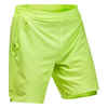 Men’s fast hiking shorts FH 900 yellow.