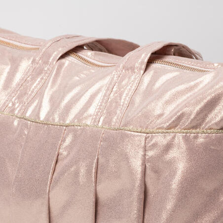 Sac de danse rose doré fille