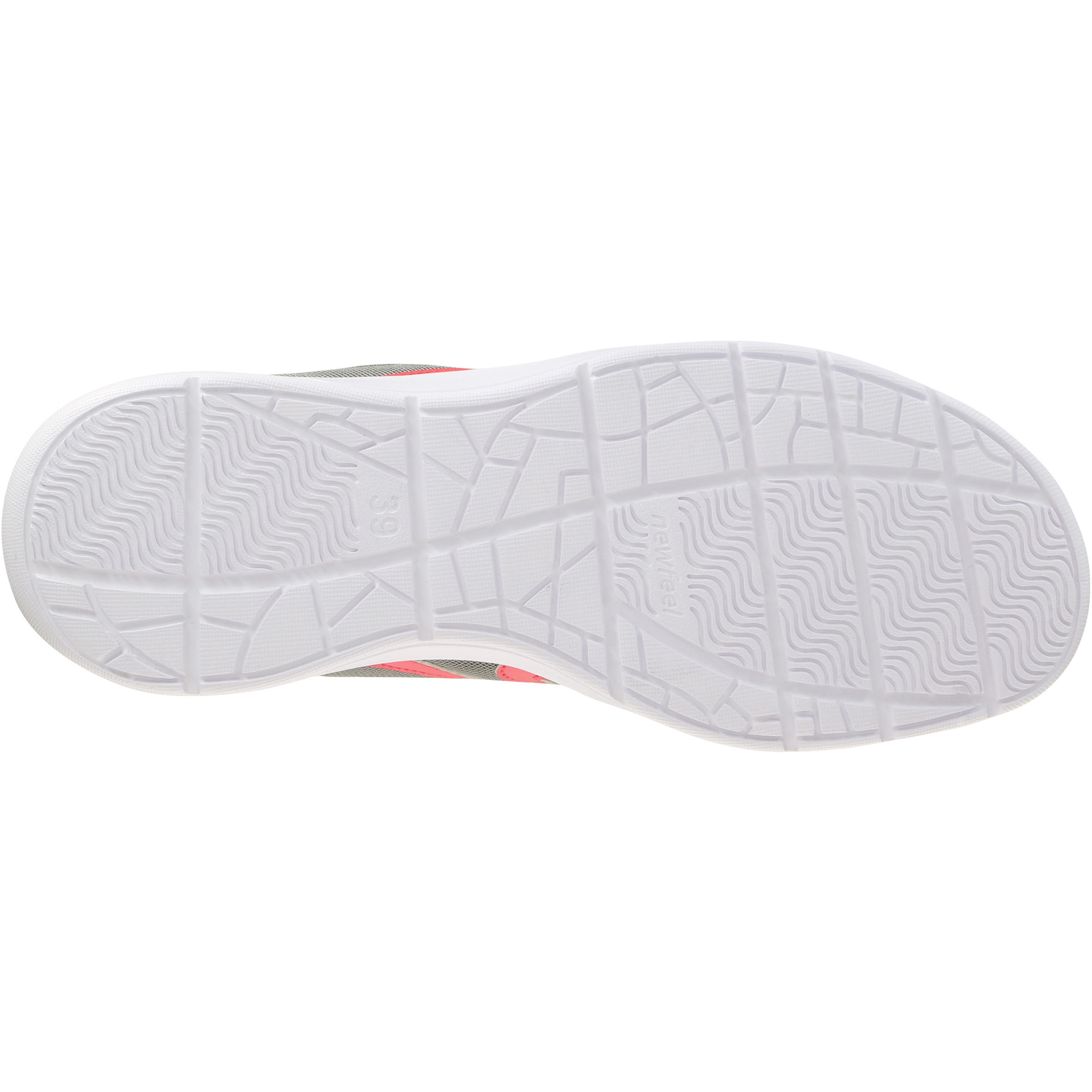 Soft 140 Mesh Women's Fitness Walking Shoes - Grey/Pink 4/5