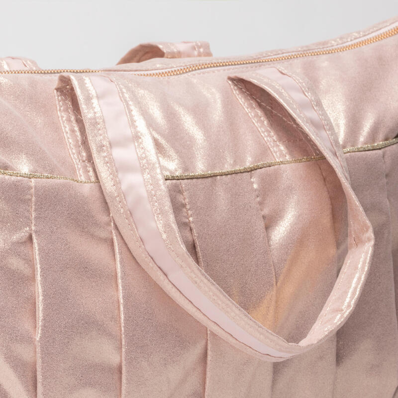 Sac de danse rose doré fille