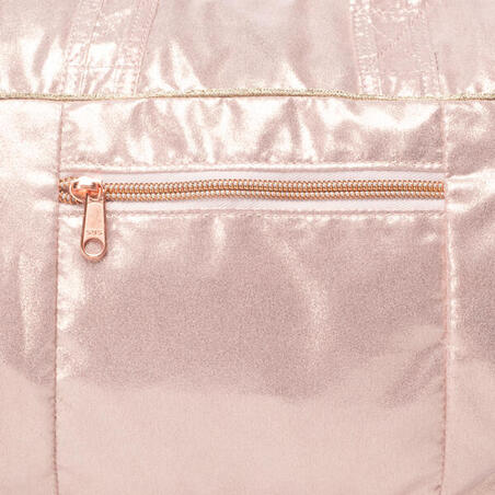 Sac de danse rose doré fille